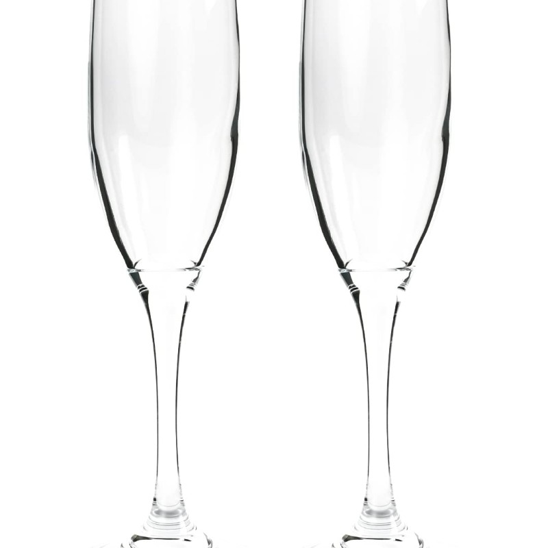 Sanjeev Kapoor Infinity Goblet Set of 2, Transparent, 190ml Capacity