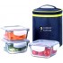 Sanjeev Kapoor SKB1035 3 Containers Lunch Box  (320 ml)