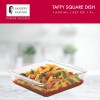 Sanjeev Kapoor Taffy Borosilicate,Glass,Square Serving,Backing Dish 1600ML