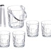 Sanjeev Kapoor Cairo Ice Bucket Set of 8 Pcs, for Bar and Home, Big Size Ice Bucket Bar Accessories and Gift Item Sanjeev Kapoor Cairo Ice Bucket Set of 8 Pcs, for Bar and Home, Big Size Ice Bucket Bar Accessories and Gift Item