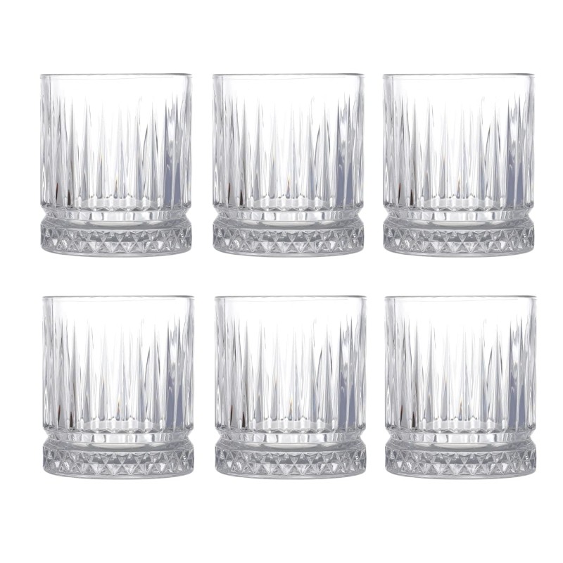Sanjeev Kapoor Dubai Whisky Glass Set of 6 Pcs - 330ml