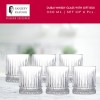 Sanjeev Kapoor Dubai Whisky Glass Set of 6 Pcs - 330ml