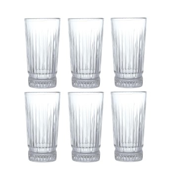 Sanjeev Kapoor Dubai Water Glass Set of 6 Pcs - 290ml