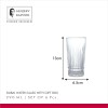 Sanjeev Kapoor Dubai Water Glass Set of 6 Pcs - 290ml