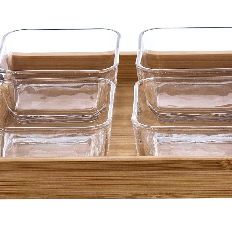 Sanjeev Kapoor Bahamas Bowl and Tray Set of 5pcs 270ml