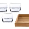 Sanjeev Kapoor Bahamas Bowl and Tray Set of 5pcs 270ml
