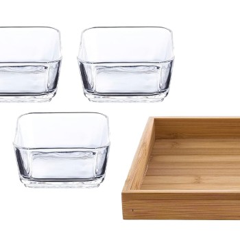 Sanjeev Kapoor Bahamas Bowl and Tray Set of 5pcs 270ml