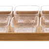 Sanjeev Kapoor Marino Bowl and Tray Set of 7pcs 270ml - Hammered