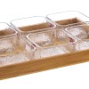 Sanjeev Kapoor Marino Bowl and Tray Set of 7pcs 270ml - Hammered