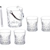 Sanjeev Kapoor Morocco Ice Bucket Set of 8 Pcs, for Bar and Home, Big Size Ice Bucket Bar Accessories and Gift Item
