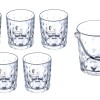 Sanjeev Kapoor Tokyo Ice Bucket Set of 8 Pcs, for Bar and Home, Big Size Ice Bucket Bar Accessories and Gift Item