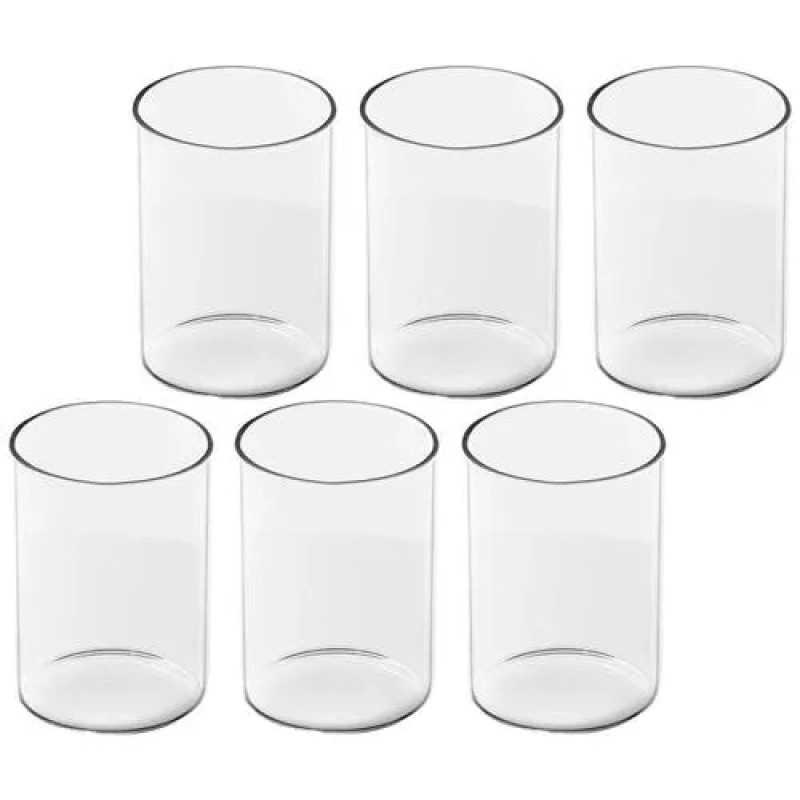 Sanjeev Kapoor Orchid Glass With Gift Box - Multipurpose, Elegant & Creative, 280 ml (Set of 6)