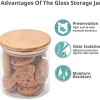Delight Borosilicate Airtight Lid Glass Jar with Wooden Lid Jar Storage Container 750ml Delight Borosilicate Airtight Lid Glass Jar with Wooden Lid Jar Storage Container 750ml