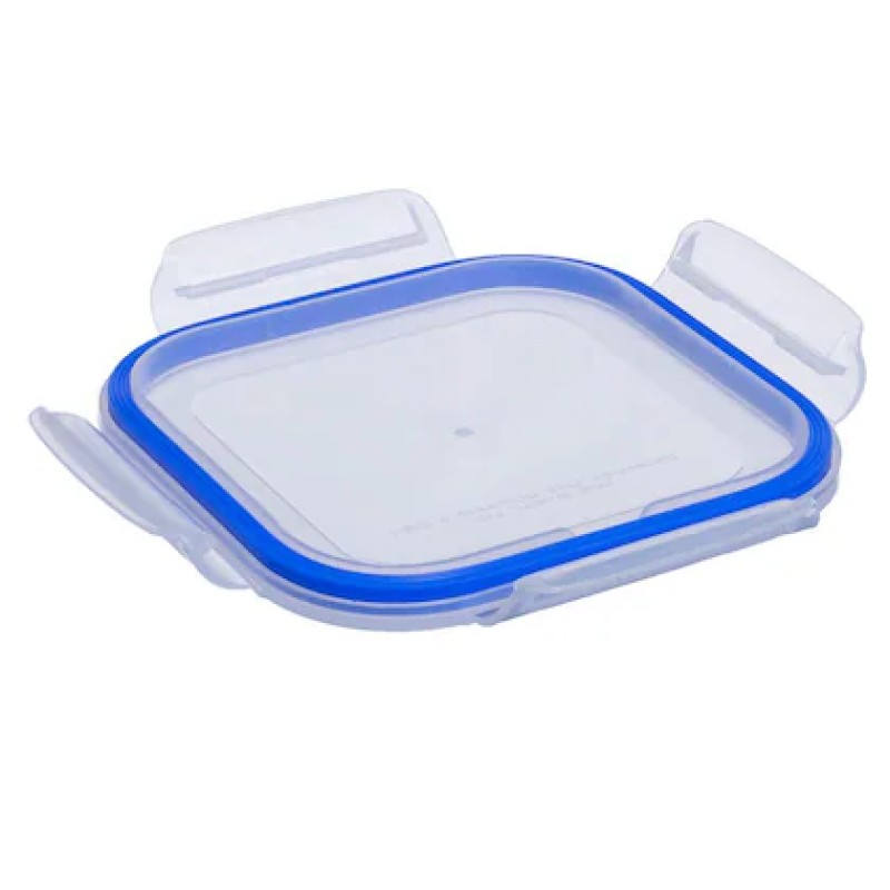 Sanjeev Kapoor Lock and Lock Clear Square Glass Container 400 ml