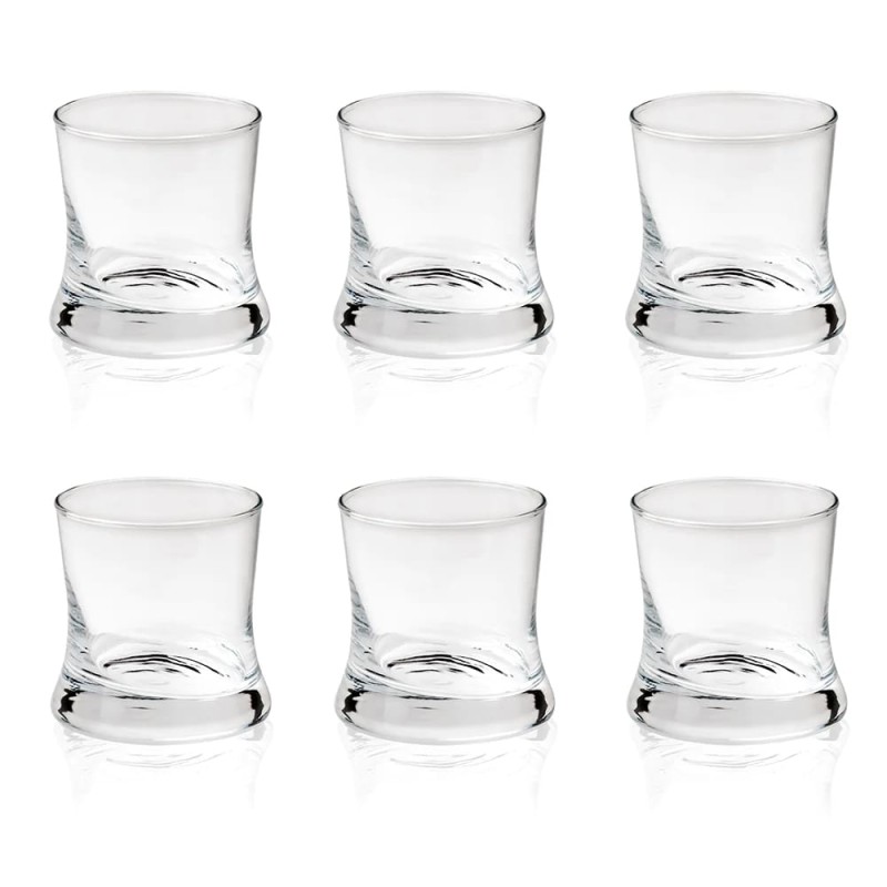 Sanjeev Kapoor Romania 350 ml Whisky Glass Set of 6 Sanjeev Kapoor Romania 350 ml Whisky Glass Set of 6