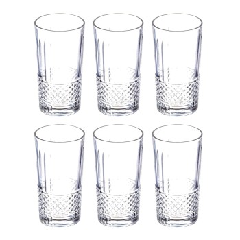 Sanjeev Kapoor Lisbon Water Glass Set of 6 Pc 260 ml