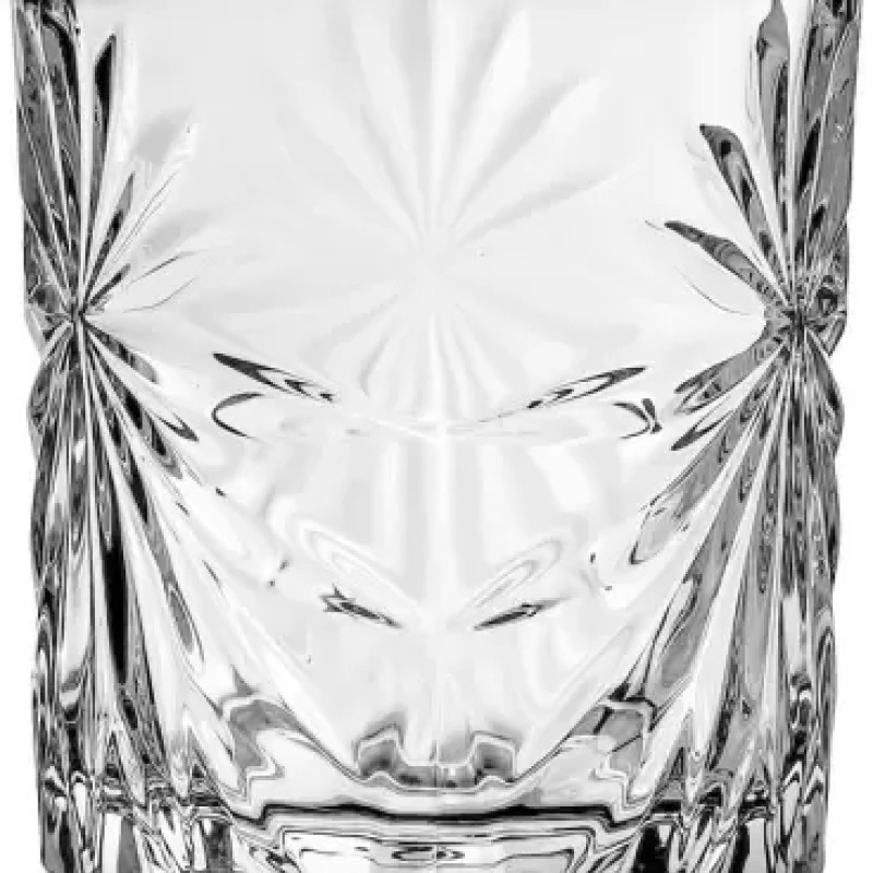SOOGO (Pack of 6) OASIS WHISKY GLASS SET OF 6 PC 320 ML - WITH GIFT BOX Glass Set Whisky Glass  (320 ml, Glass, White)