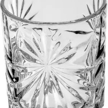 SOOGO Oasis Juice Glass,Set of 6 pcs,240 ml Capacity,Transparent,for Drinking,Party,Home and Bar,Tumblers