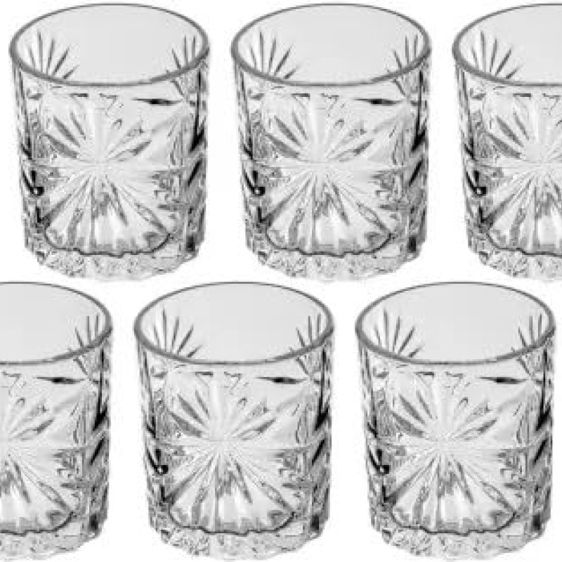 SOOGO Oasis Juice Glass,Set of 6 pcs,240 ml Capacity,Transparent,for Drinking,Party,Home and Bar,Tumblers SOOGO Oasis Juice Glass,Set of 6 pcs,240 ml Capacity,Transparent,for Drinking,Party,Home and Bar,Tumblers