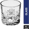 sogga (Pack of 6) Aria drink and juice Glass Set of 6-320ml Glass Set Water/Juice Glass (320 ml, Glass, White) sogga (Pack of 6) Aria drink and juice Glass Set of 6-320ml Glass Set Water/Juice Glass (320 ml, Glass, White)