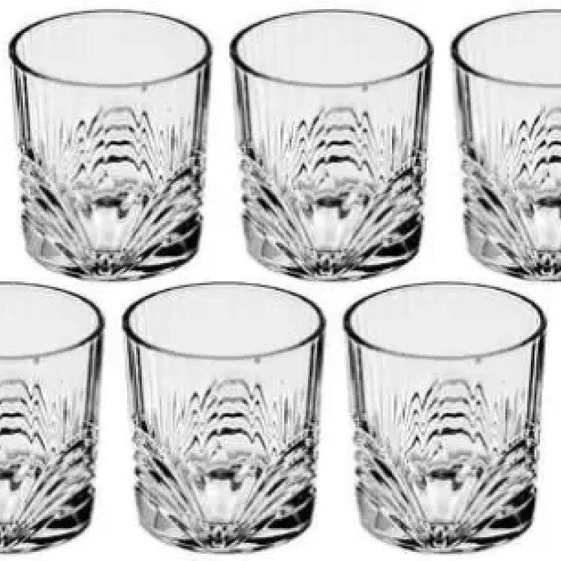 sogga (Pack of 6) Aria drink and juice Glass Set of 6-320ml Glass Set Water/Juice Glass (320 ml, Glass, White) sogga (Pack of 6) Aria drink and juice Glass Set of 6-320ml Glass Set Water/Juice Glass (320 ml, Glass, White)