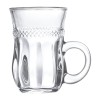 SOOGO Hazel Juice Mug,Set of 6 pcs,140 ml Capacity,Transparent,for Juice,Home,Party,Hotel and restuarants