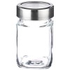 Soogo Square Jars - High Quality Glass, Plain, 310 ml (Set of 3) Soogo Square Jars - High Quality Glass, Plain, 310 ml (Set of 3)