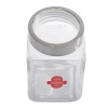 Soogo Cube Jar, Storage Jar - Transparent, 1 L