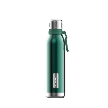 Nouvetta Spice Double Wall Stainless Steel Flask Bottle, 750 ml-Green