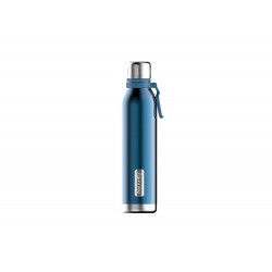 Nouvetta Spice Double Wall Stainless Steel Flask Bottle, 1000 ml-Blue