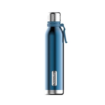 Nouvetta Spice Double Wall Stainless Steel Flask Bottle, 1000 ml-Blue