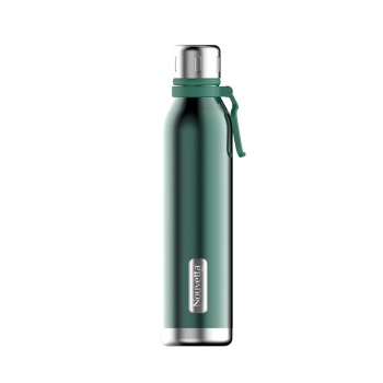 Nouvetta Spice Double Wall Stainless Steel Flask Bottle, 1000 ml- Green