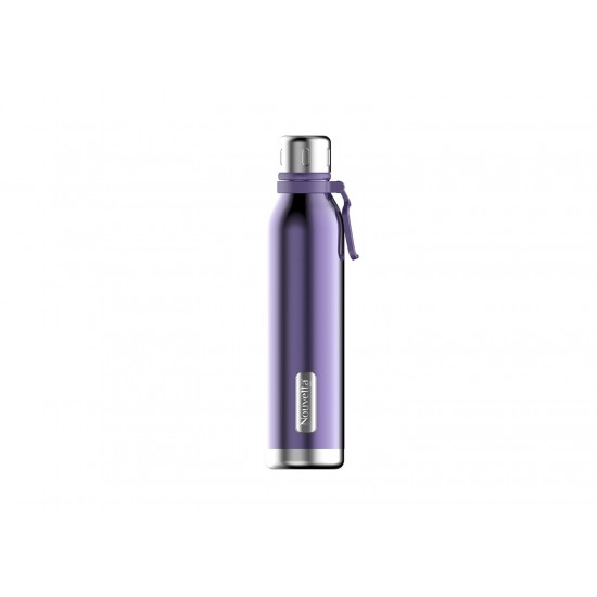 Nouvetta Spice Double Wall Stainless Steel Flask Bottle, 1000 ml- Purple