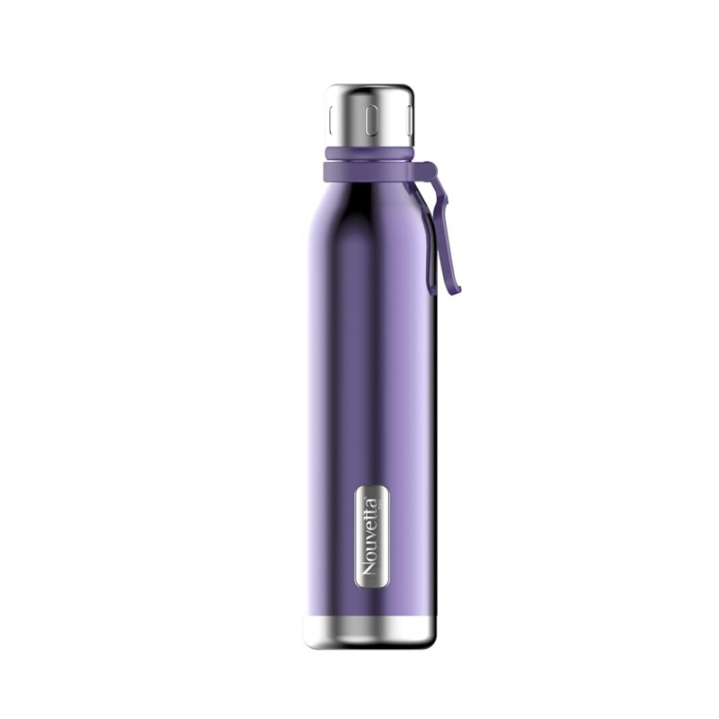 Nouvetta Spice Double Wall Stainless Steel Flask Bottle, 1000 ml- Purple Nouvetta Spice Double Wall Stainless Steel Flask Bottle, 1000 ml- Purple