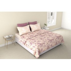 Raymond Home Vision 144 TC King Size Bedsheet with 2 Pillow Covers