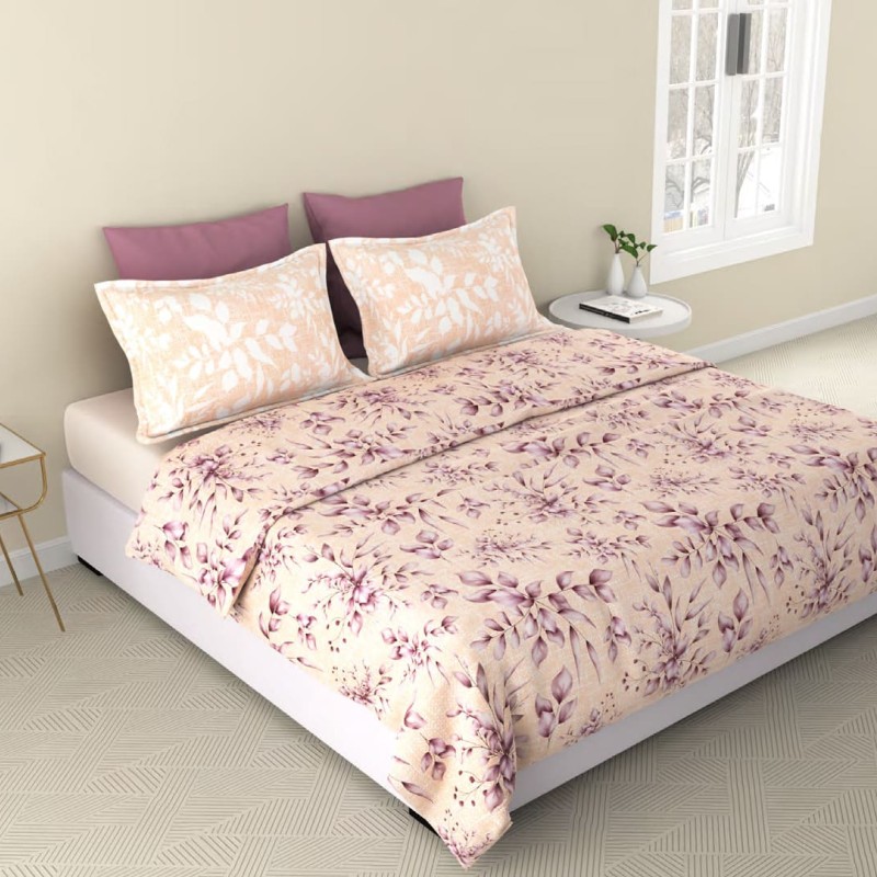 Raymond Home Vision 144 TC King Size Bedsheet with 2 Pillow Covers Raymond Home Vision 144 TC King Size Bedsheet with 2 Pillow Covers