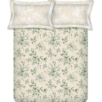 Raymond Home Vision 144 TC King Size Bedsheet with 2 Pillow Covers