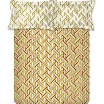 Raymond Home Vision 144 TC King Size Bedsheet with 2 Pillow Covers