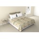 Raymond Home Vision 144 TC King Size Bedsheet with 2 Pillow Covers