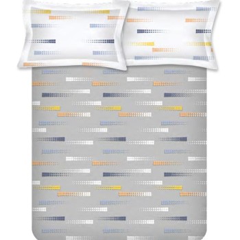Raymond Home Vision 144 TC King Size Bedsheet with 2 Pillow Covers