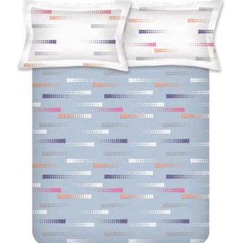 Raymond Home Vision 144 TC King Size Bedsheet with 2 Pillow Covers