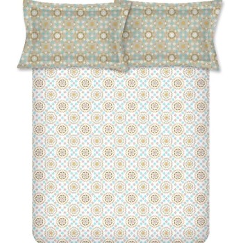 Raymond Home Vision 144 TC King Size Bedsheet with 2 Pillow Covers