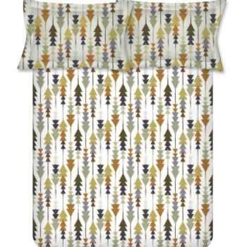 Raymond Home Vision 144 TC King Size Bedsheet with 2 Pillow Covers