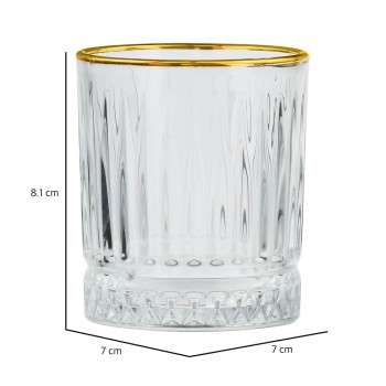 Yamasin Dubai 230 ml Juice Glass Set of 6 Yamasin Dubai 230 ml Juice Glass Set of 6