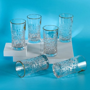 Yamasin Morocco 290 ml Water Glass Set of 6