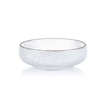 YAMASIN 2PCS CRSYTAL BOWL WITH GOLD LINE