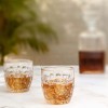 YAMASIN 6PCS CRSTAL WHISKEY GLASS WITH GOLD LINE YAMASIN 6PCS CRSTAL WHISKEY GLASS WITH GOLD LINE