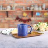 Yamasin Elegant Milk Mug 320Ml Set of 1Pc -Blue